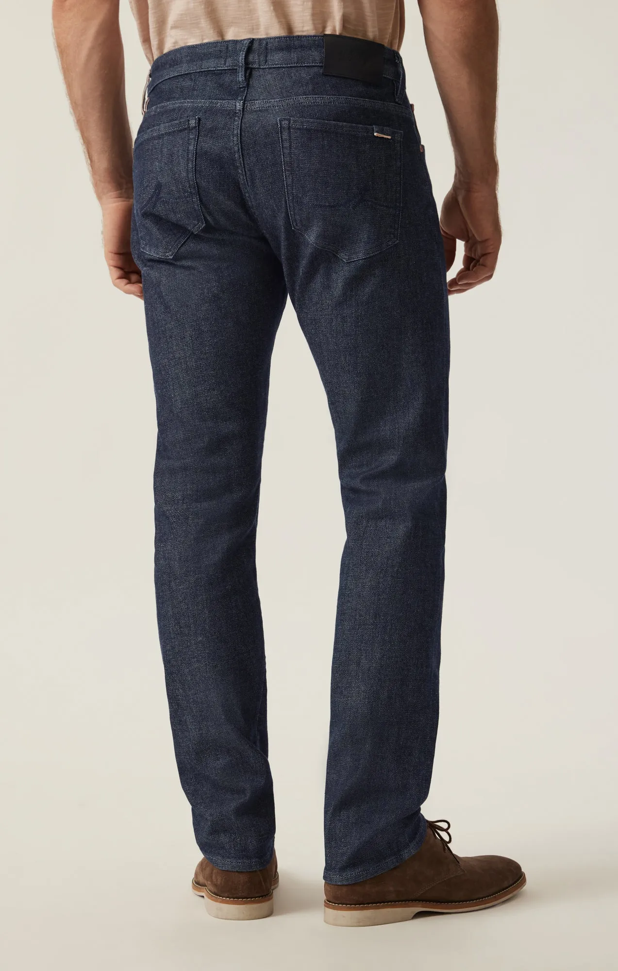 Cool Tapered Leg Pants in Dark Blue Selvedge