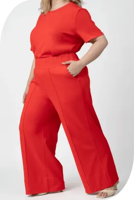 CoolROSE™ Luxe Plus Size Wide-Leg Pant