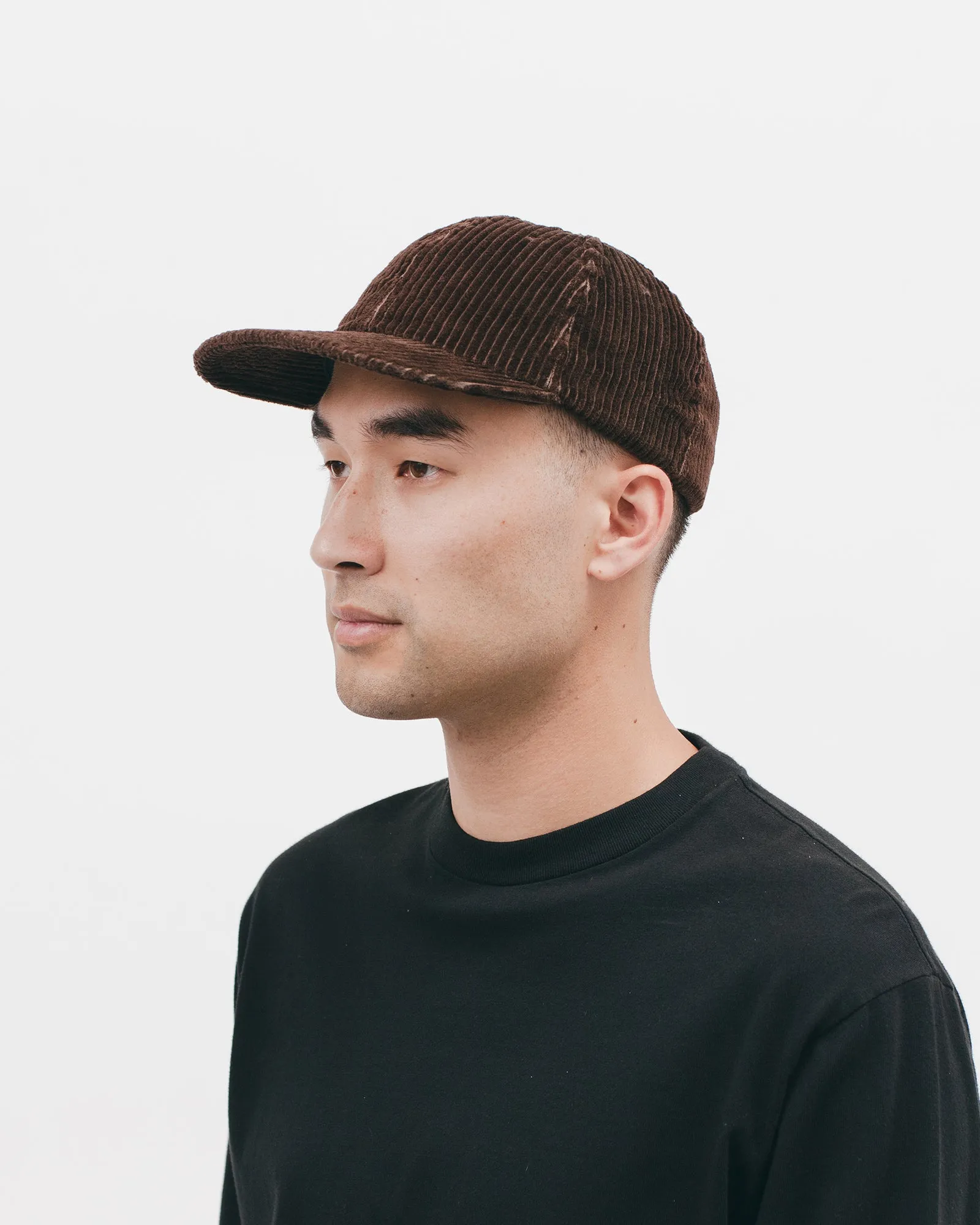 Cord Ball Cap - Brown