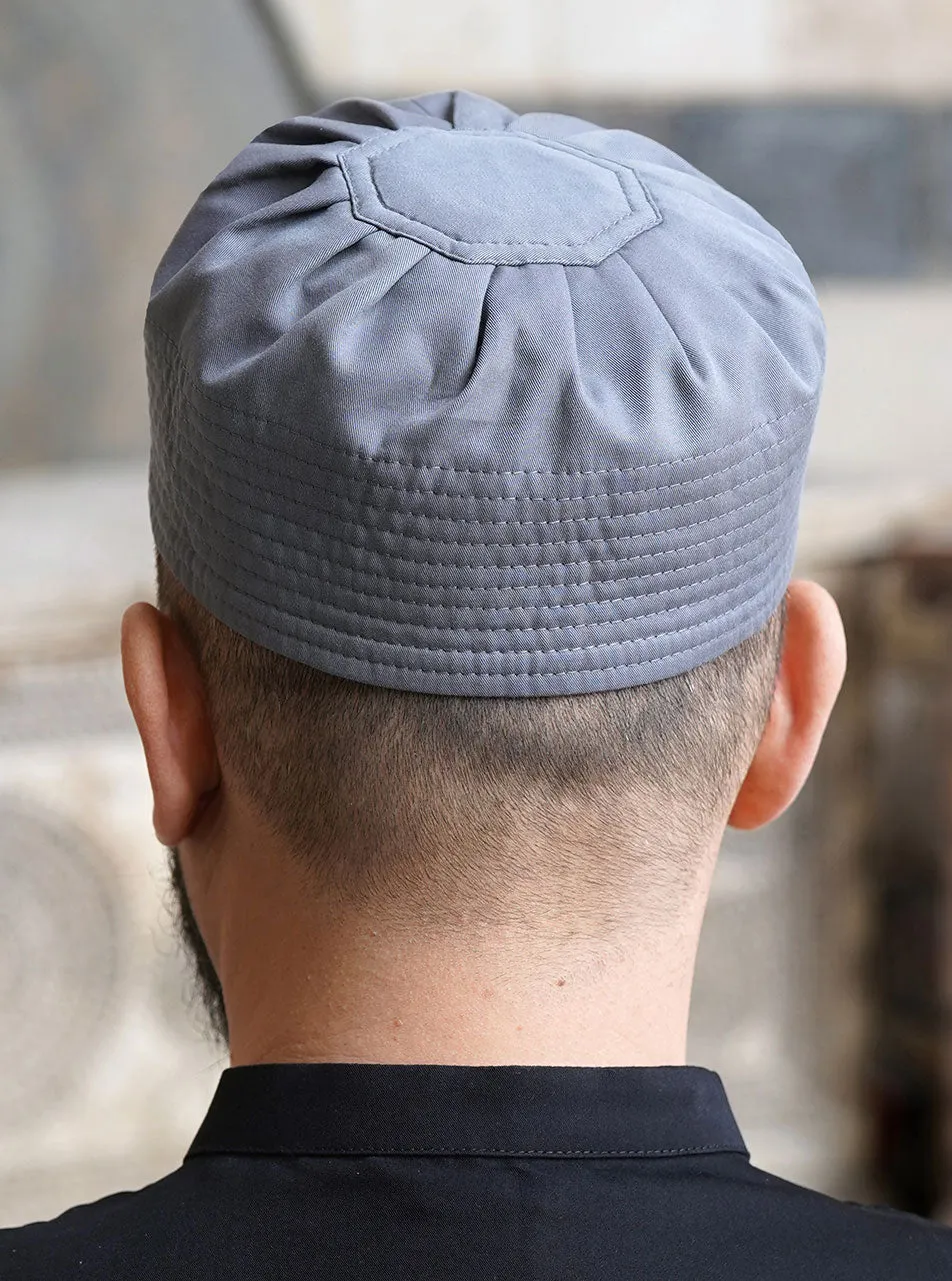 Cotton and Lyocell Pleated Hat