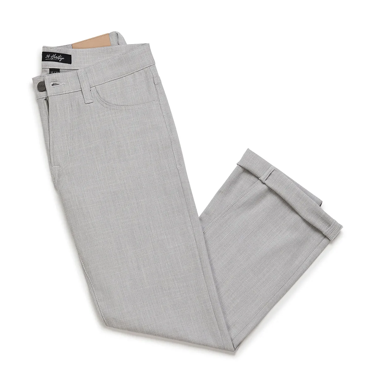 Courage Straight Leg Pants in Bone Cross Twill