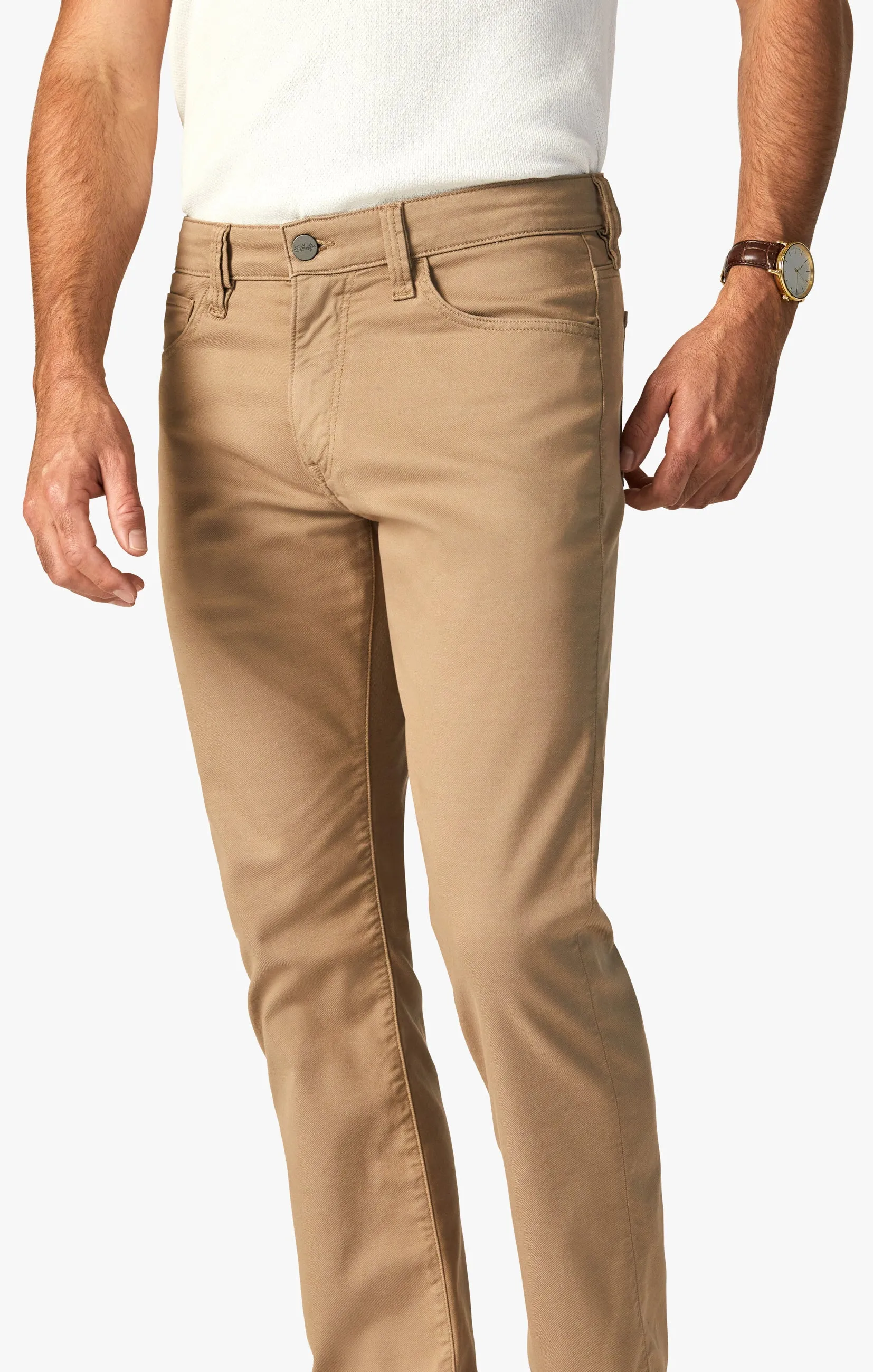 Courage Straight Leg Pants In Khaki Summer Coolmax