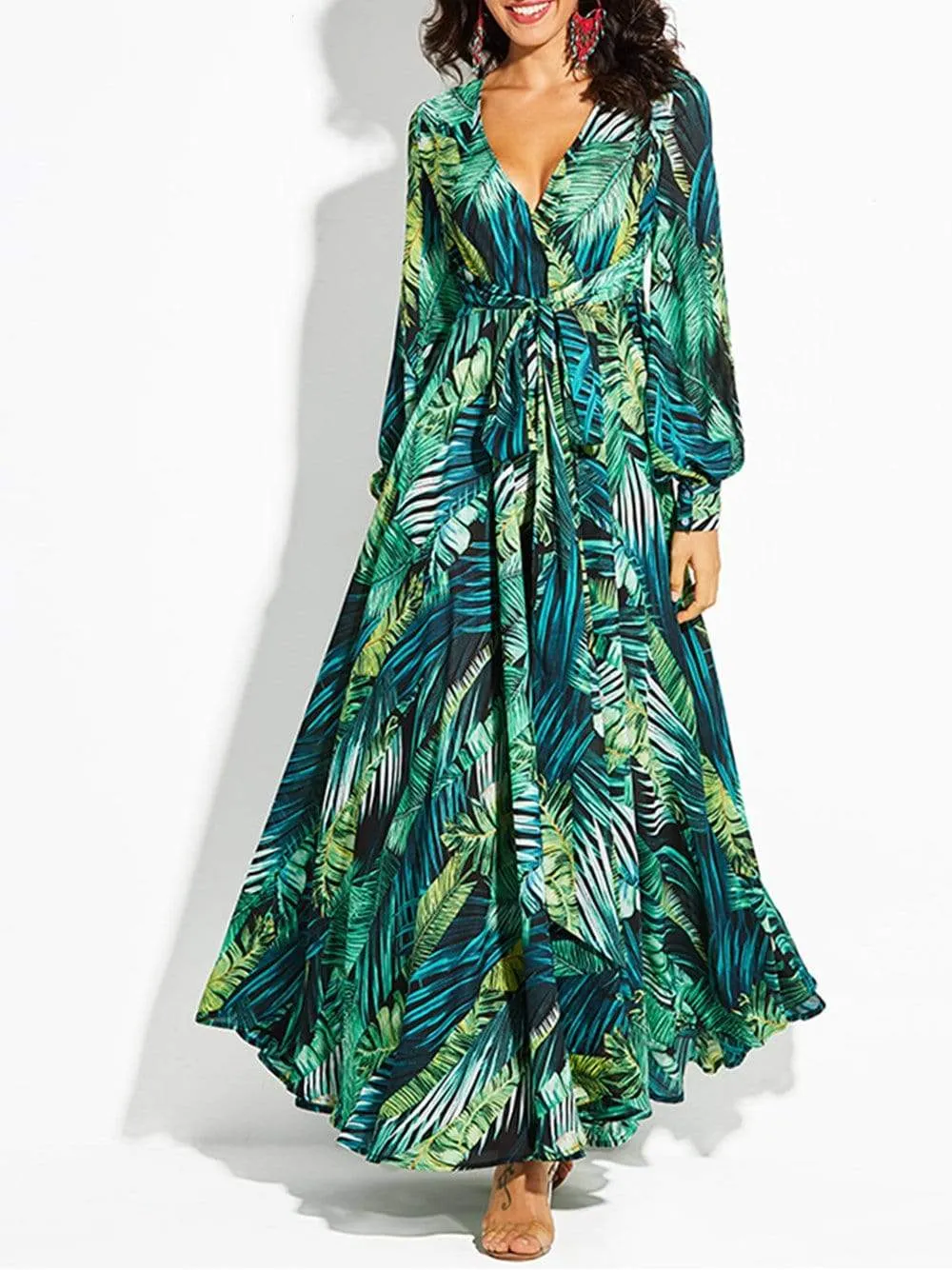 Damitra Floral Maxi Dress