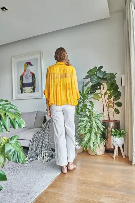 Dandelion Yellow layered Shirt