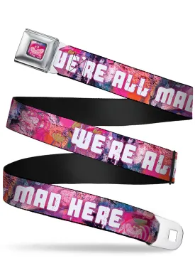 Disney Alice in Wonderland Cheshire All Mad Seatbelt Belt