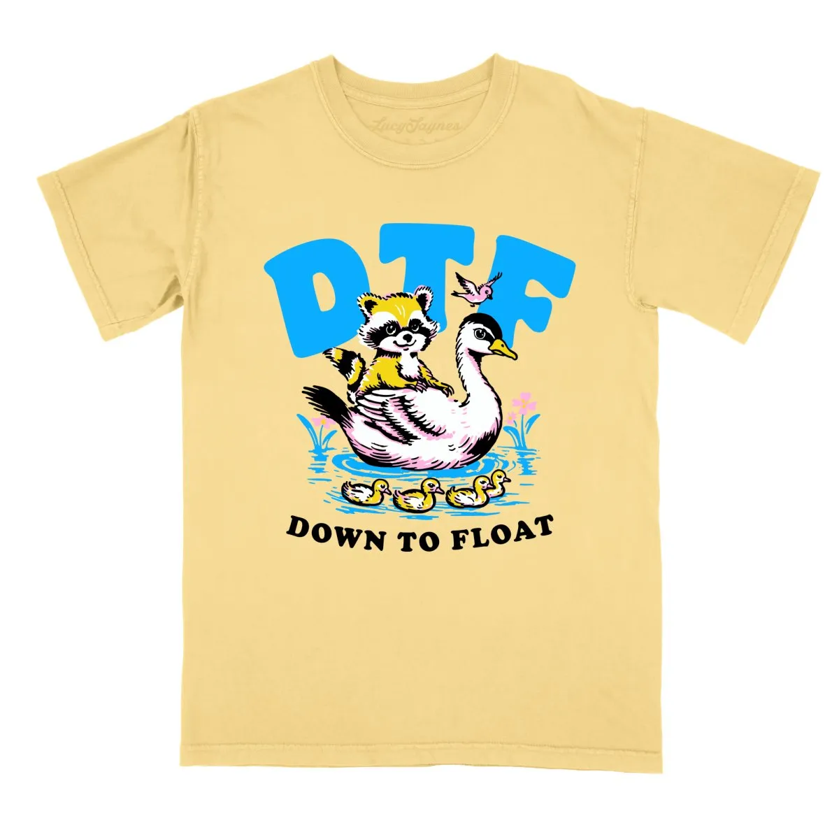 Down To Float Comfort Colors Tee