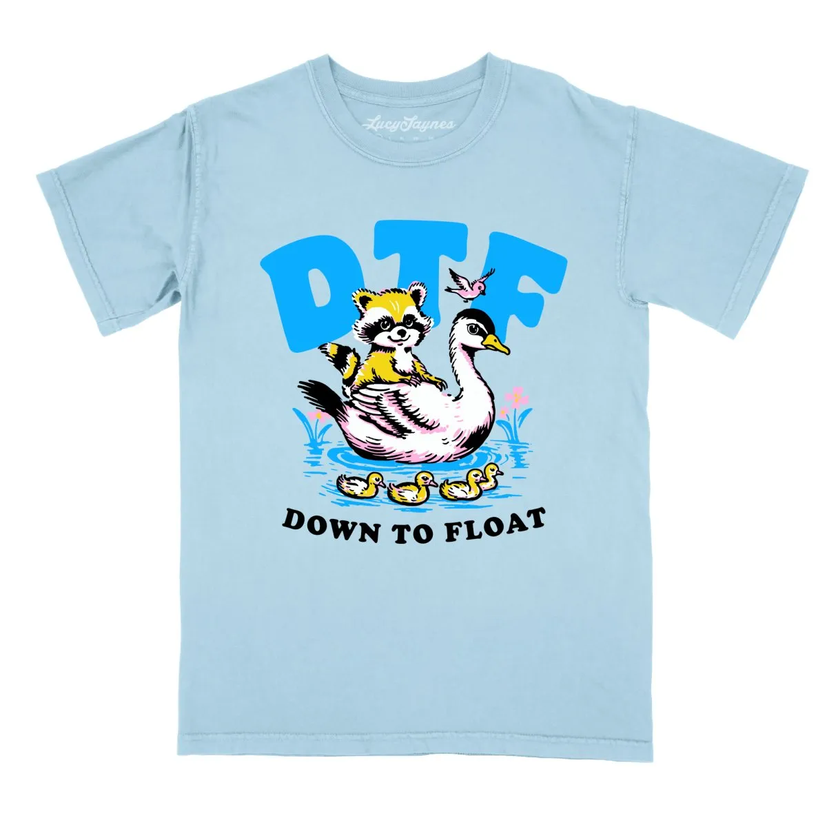 Down To Float Comfort Colors Tee