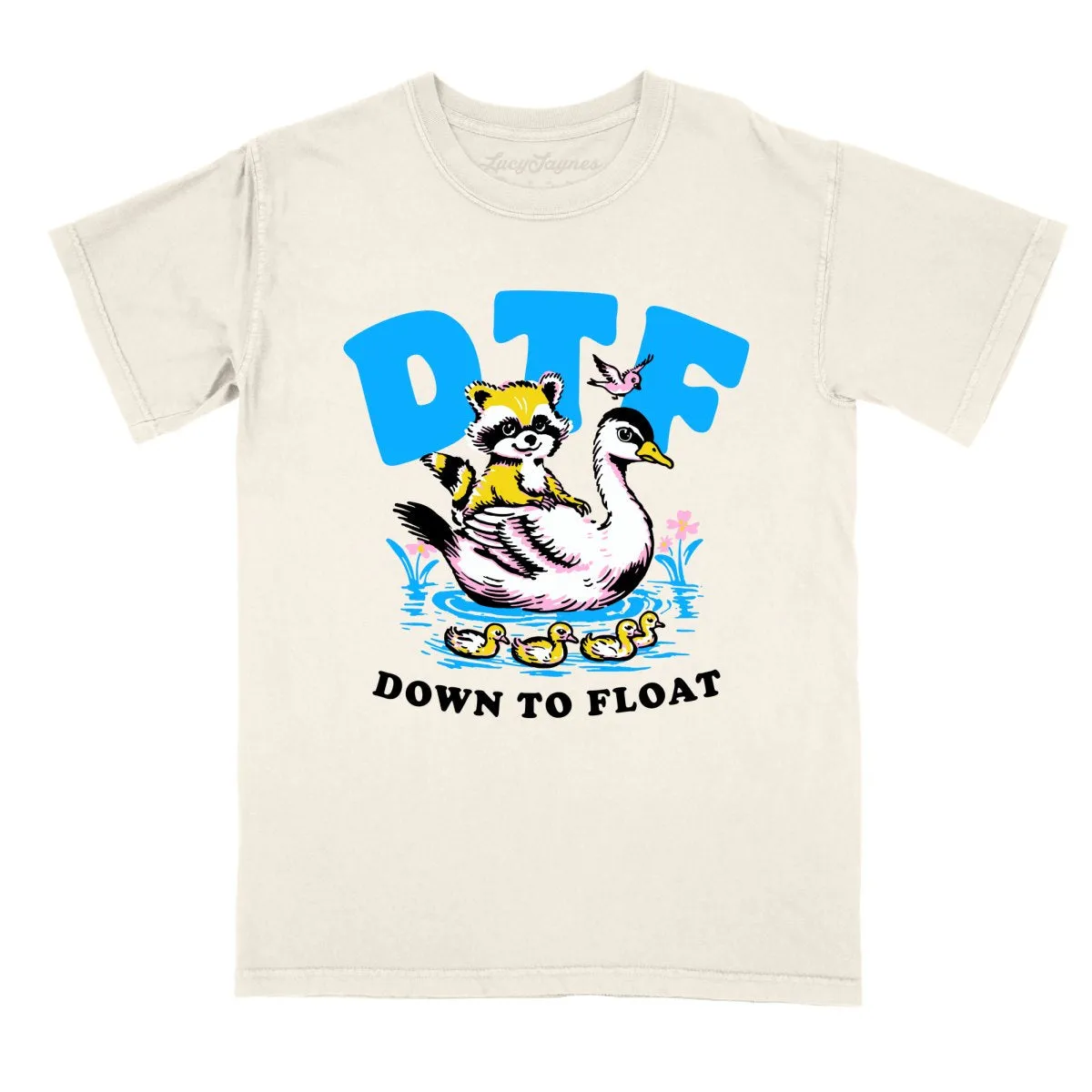 Down To Float Comfort Colors Tee