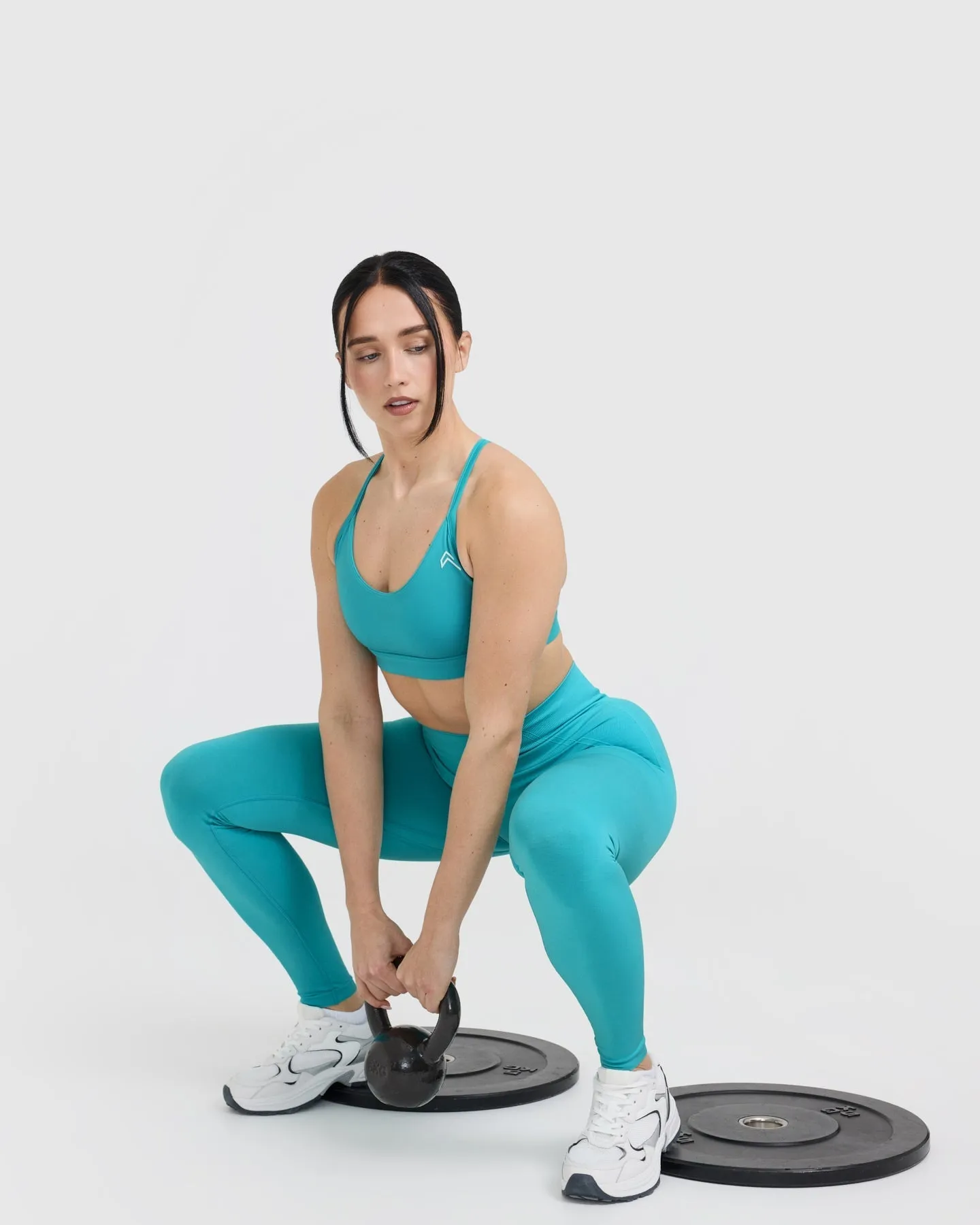 Effortless Seamless Leggings | Aqua Blue