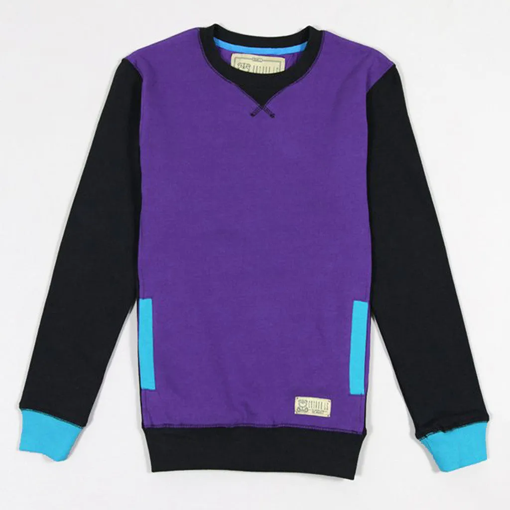 Entree LS Womens Mikkusu Purple Crewneck Sweatshirt - Only 2 Left!