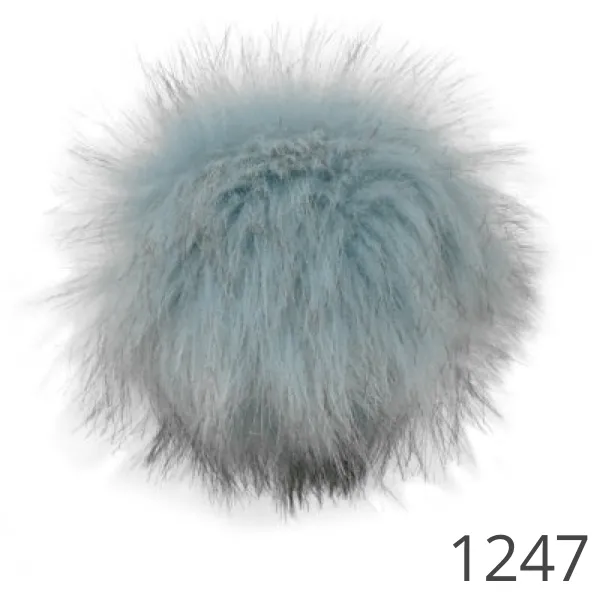 Estelle Pompoms Faux-Fur