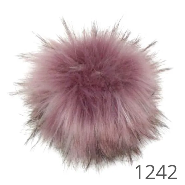 Estelle Pompoms Faux-Fur