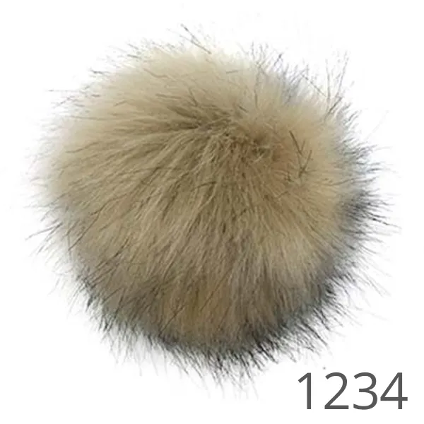 Estelle Pompoms Faux-Fur