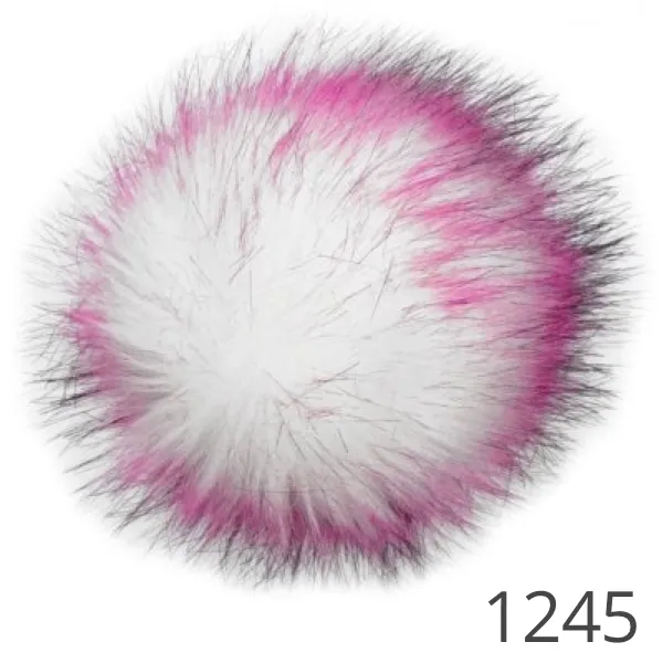 Estelle Pompoms Faux-Fur