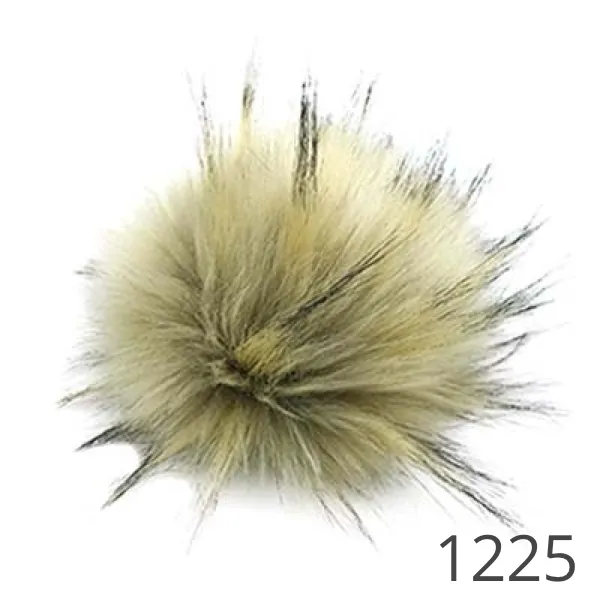 Estelle Pompoms Faux-Fur