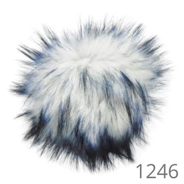 Estelle Pompoms Faux-Fur