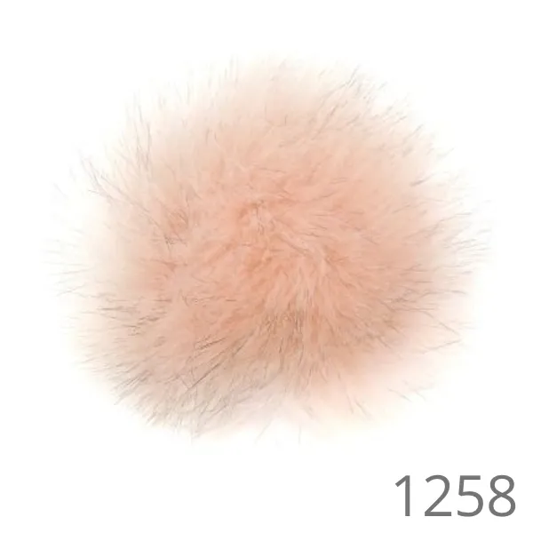 Estelle Pompoms Faux-Fur