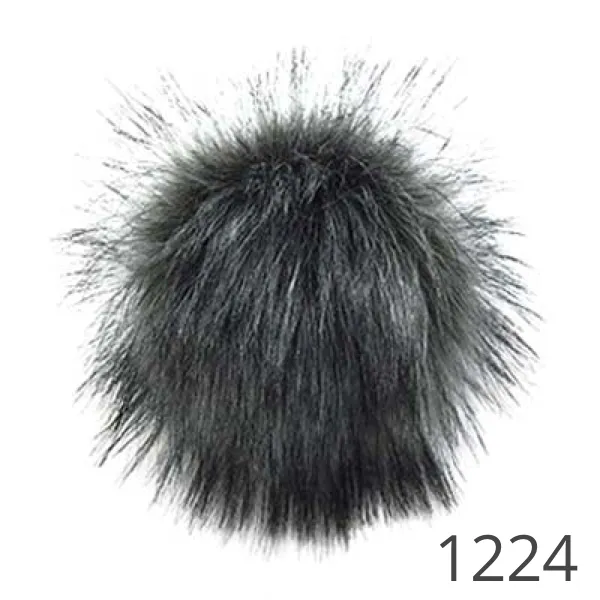 Estelle Pompoms Faux-Fur