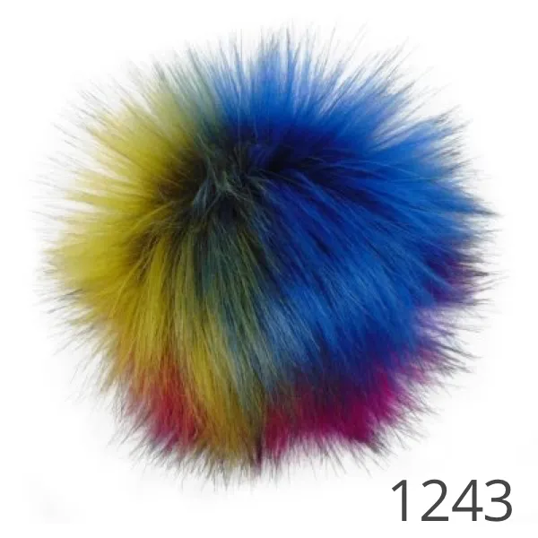 Estelle Pompoms Faux-Fur