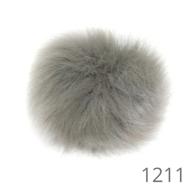 Estelle Pompoms Faux-Fur