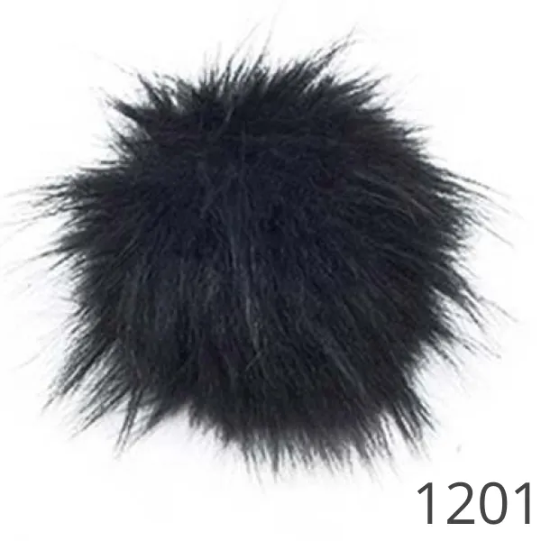 Estelle Pompoms Faux-Fur