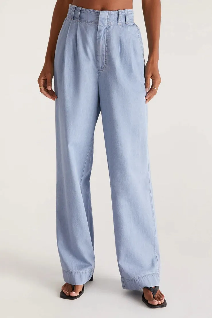 Farah Chambray Trouser