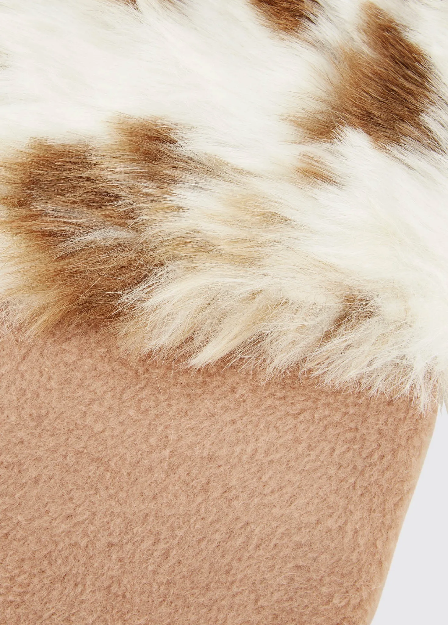 Faux Ladies Fur Boot Liners - Lynx