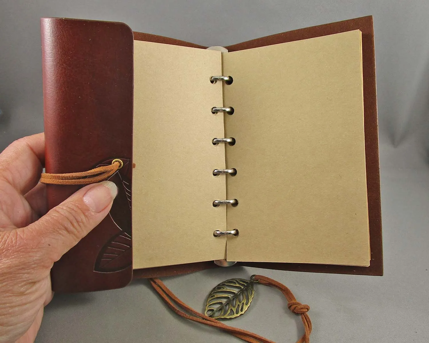 Faux Leather Journal 14x11cm G068