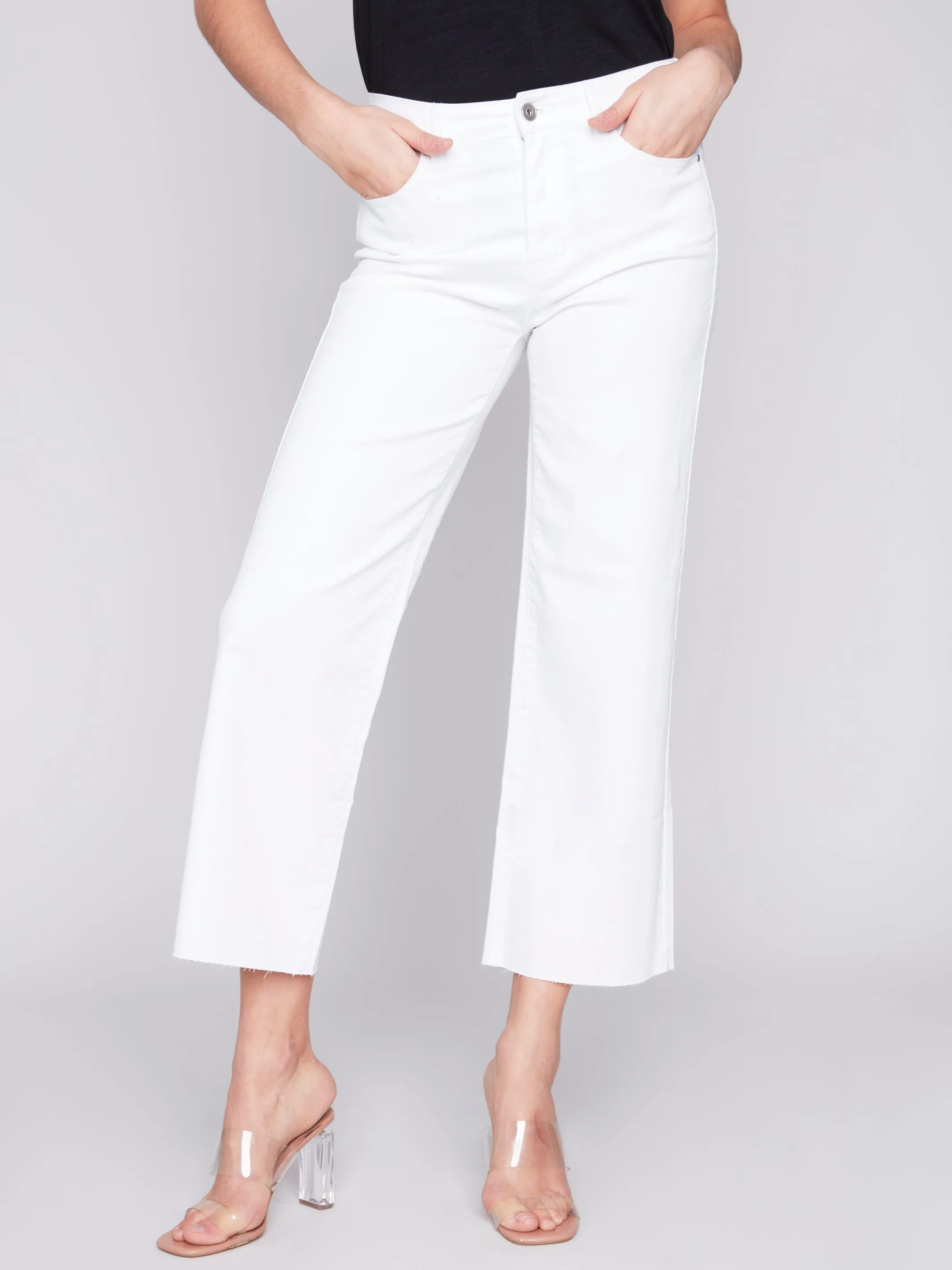 Five Pocket Flare Leg Jeans