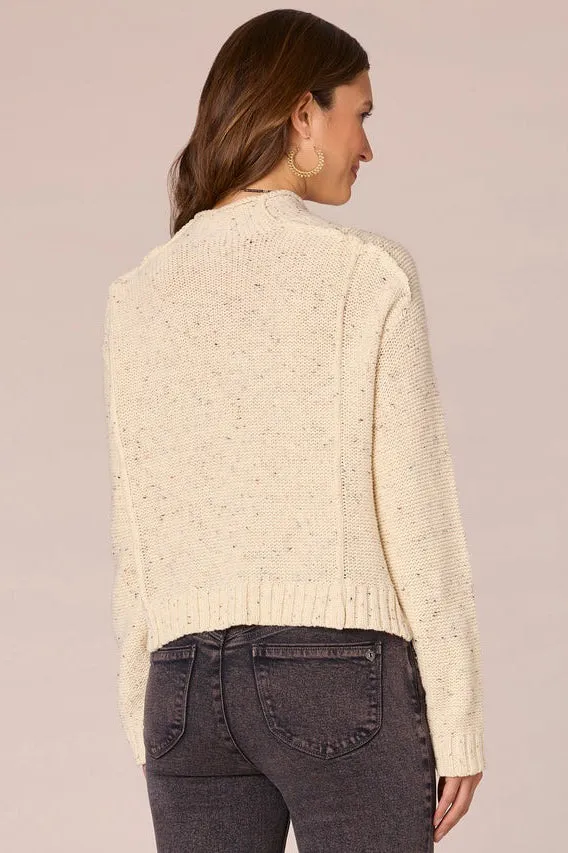 Funnel Neck Knit Sweater