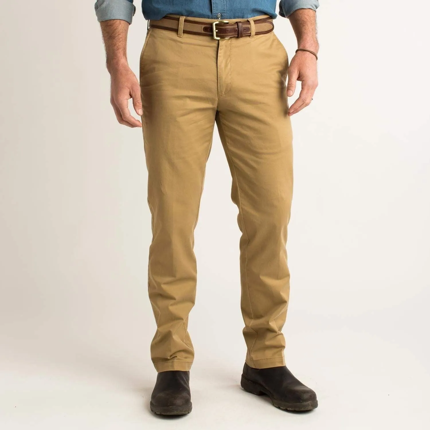 Gold School Chino Dark Khaki