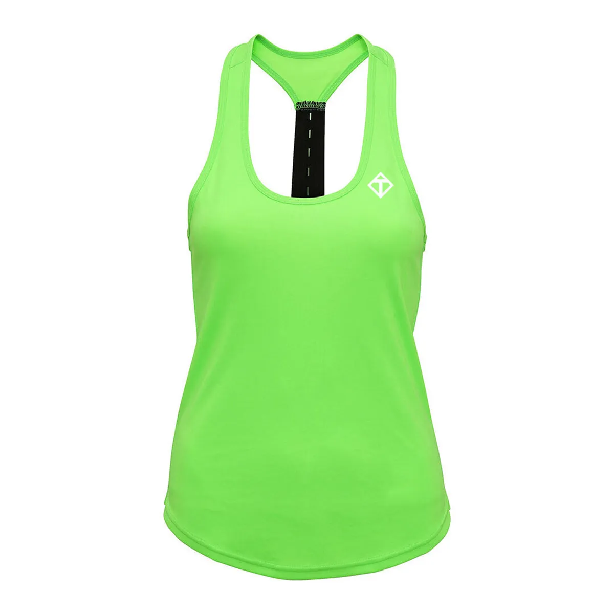 Green Performance Strap Back Vest