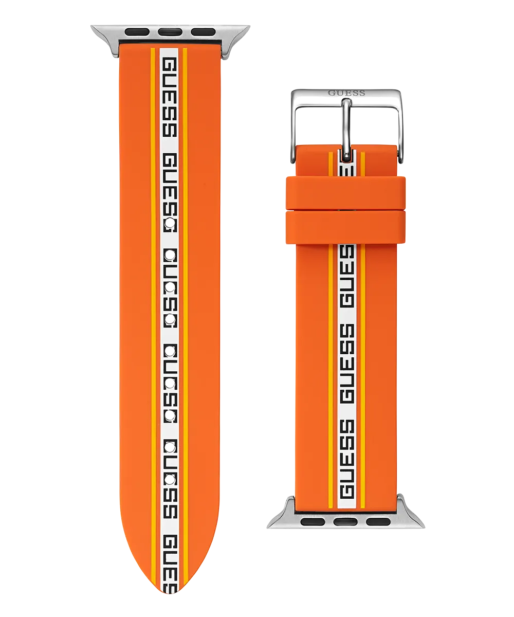 GUESS Logo Silicone Band for Apple 42-44 mm Watch