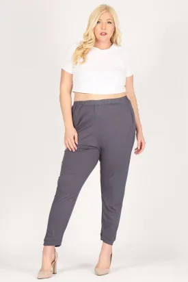 HI Curvy Plus Size Women High Waist Loose fit Pants