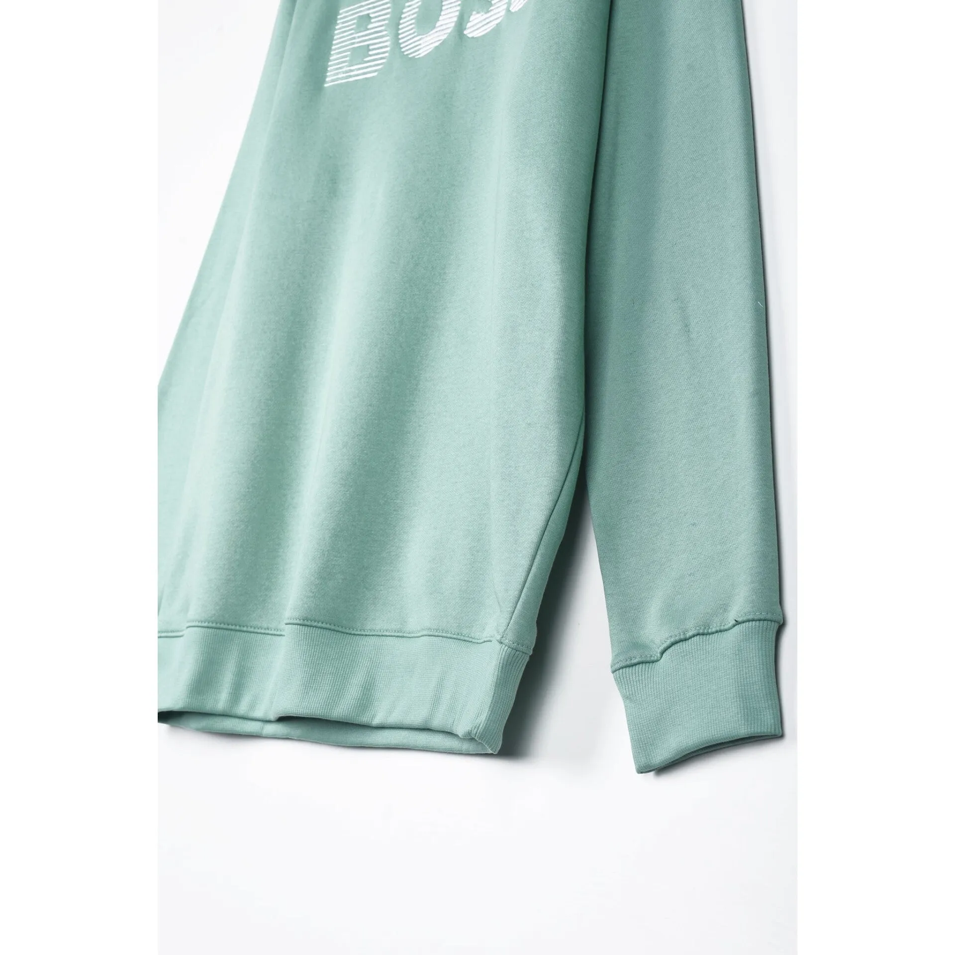 HU - Men 'Aqua' Boss Embroidered Logo Fleece Sweatshirt HU600