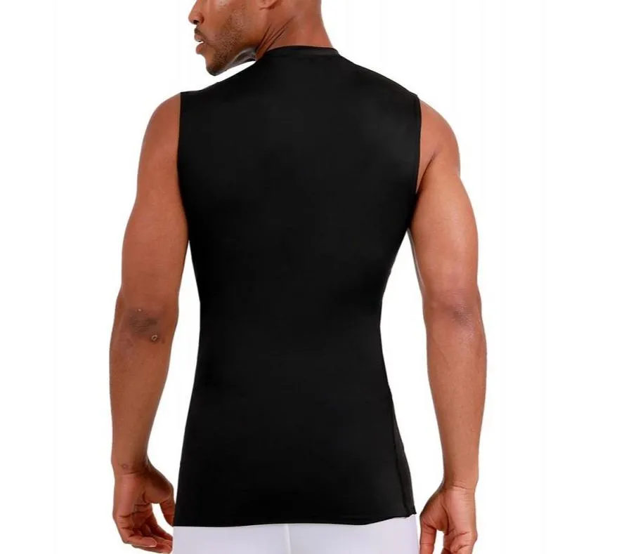 Insta Slim USA Medium Compression Sleeveless Shirt 2MAT018