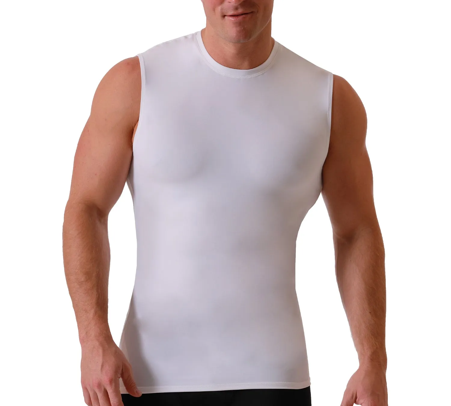 Insta Slim USA Medium Compression Sleeveless Shirt 2MAT018