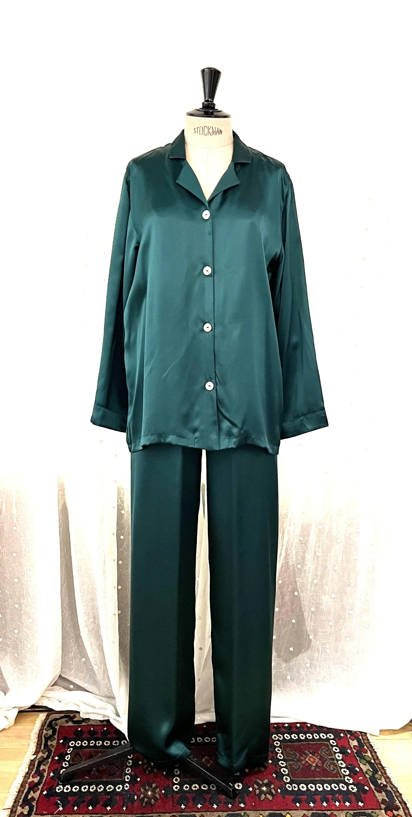 Italian Pure Silk Pyjamas (In stock, 3 day delivery)