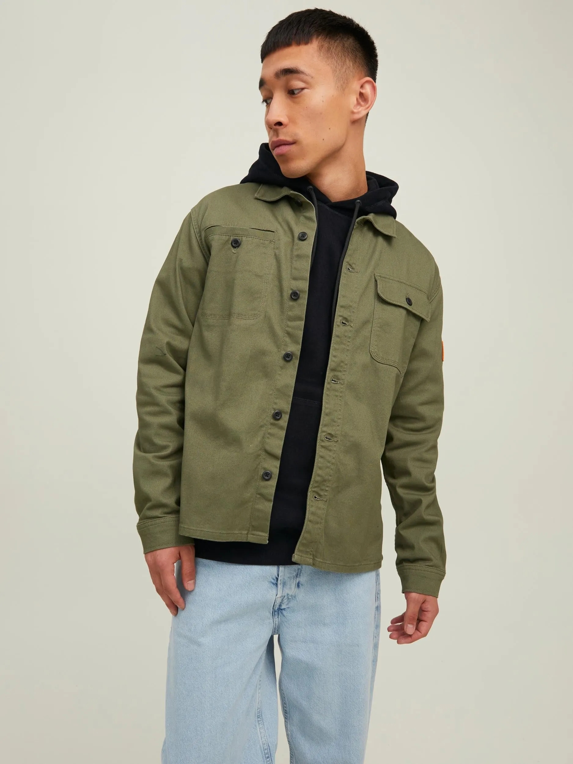 Jack & Jones JCOBEN Overshirt -CLOVER