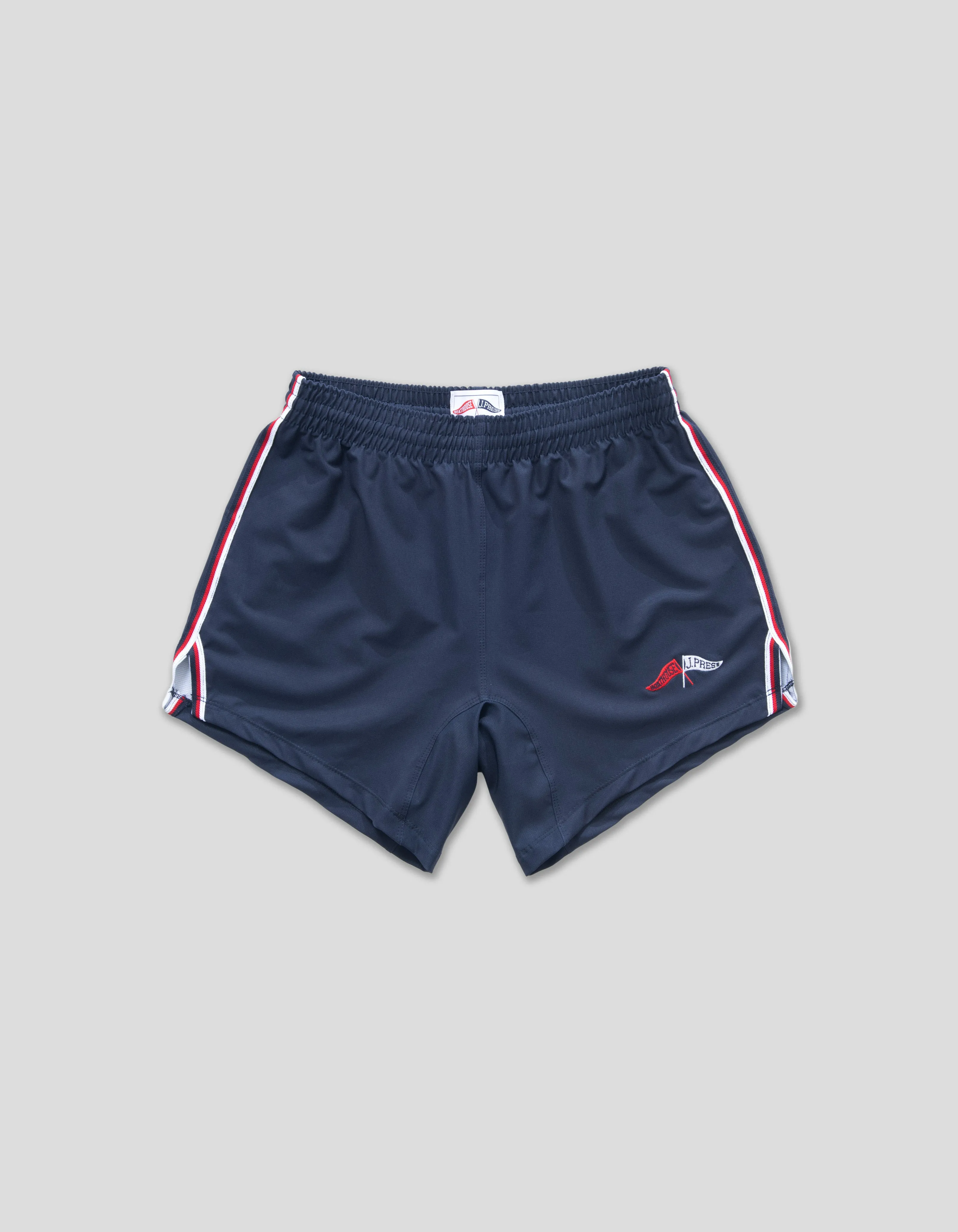 J.PRESS x BOATHOUSE UNISEX RUGBY SHORT - NAVY