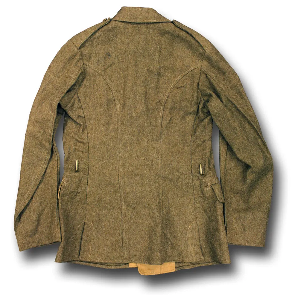 KHAKI 4-POCKET TUNIC 1946 DATE