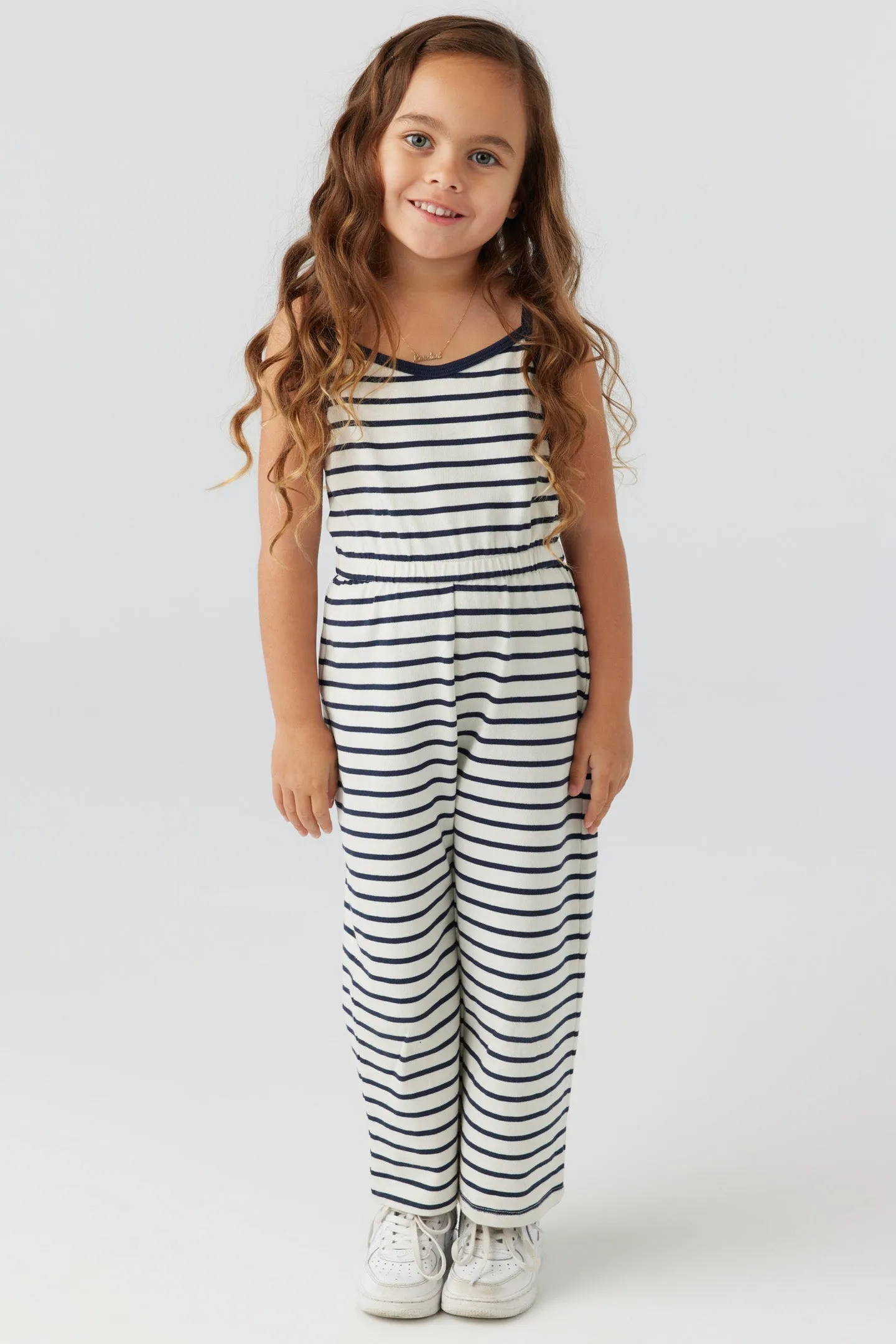 Kids Katrina Stripe Jumpsuit