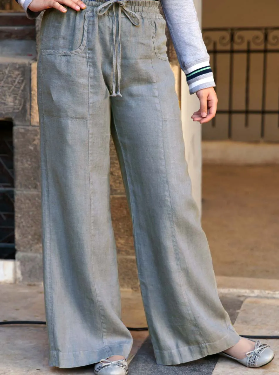 Linen Comfort Waist Trousers