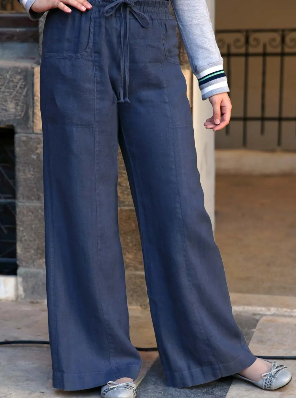 Linen Comfort Waist Trousers