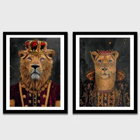 Lion KQ Couple (2) Semi-Gloss Prints