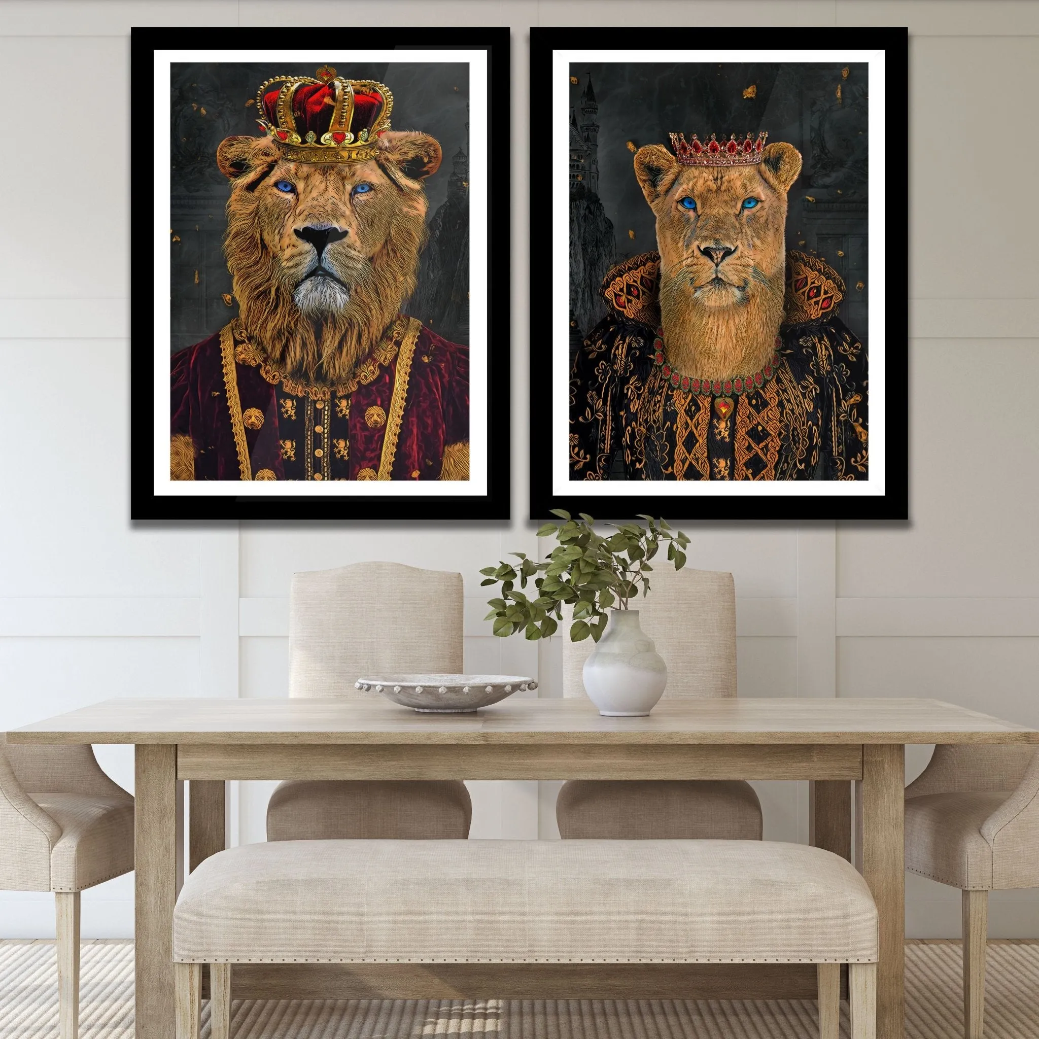 Lion KQ Couple (2) Semi-Gloss Prints