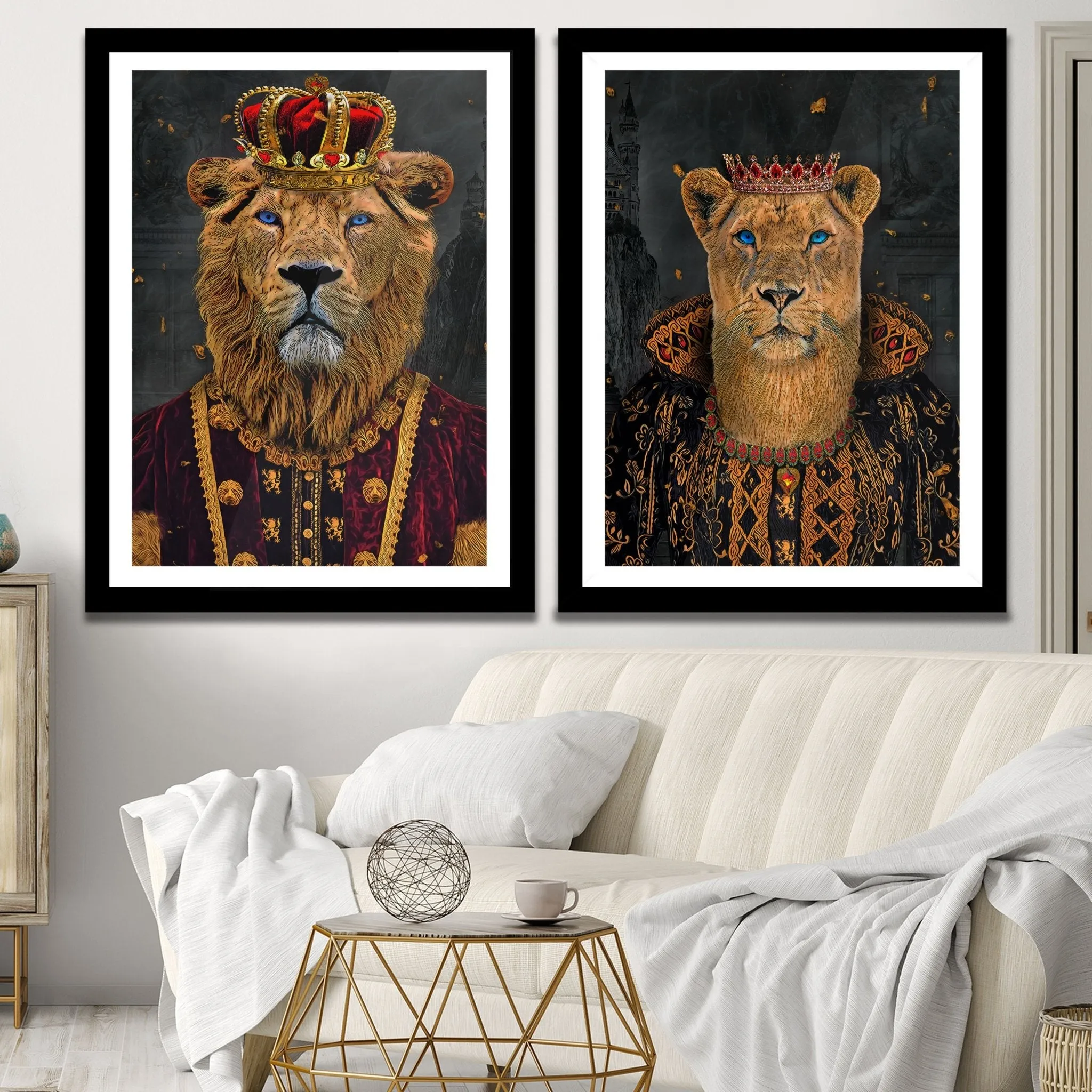 Lion KQ Couple (2) Semi-Gloss Prints