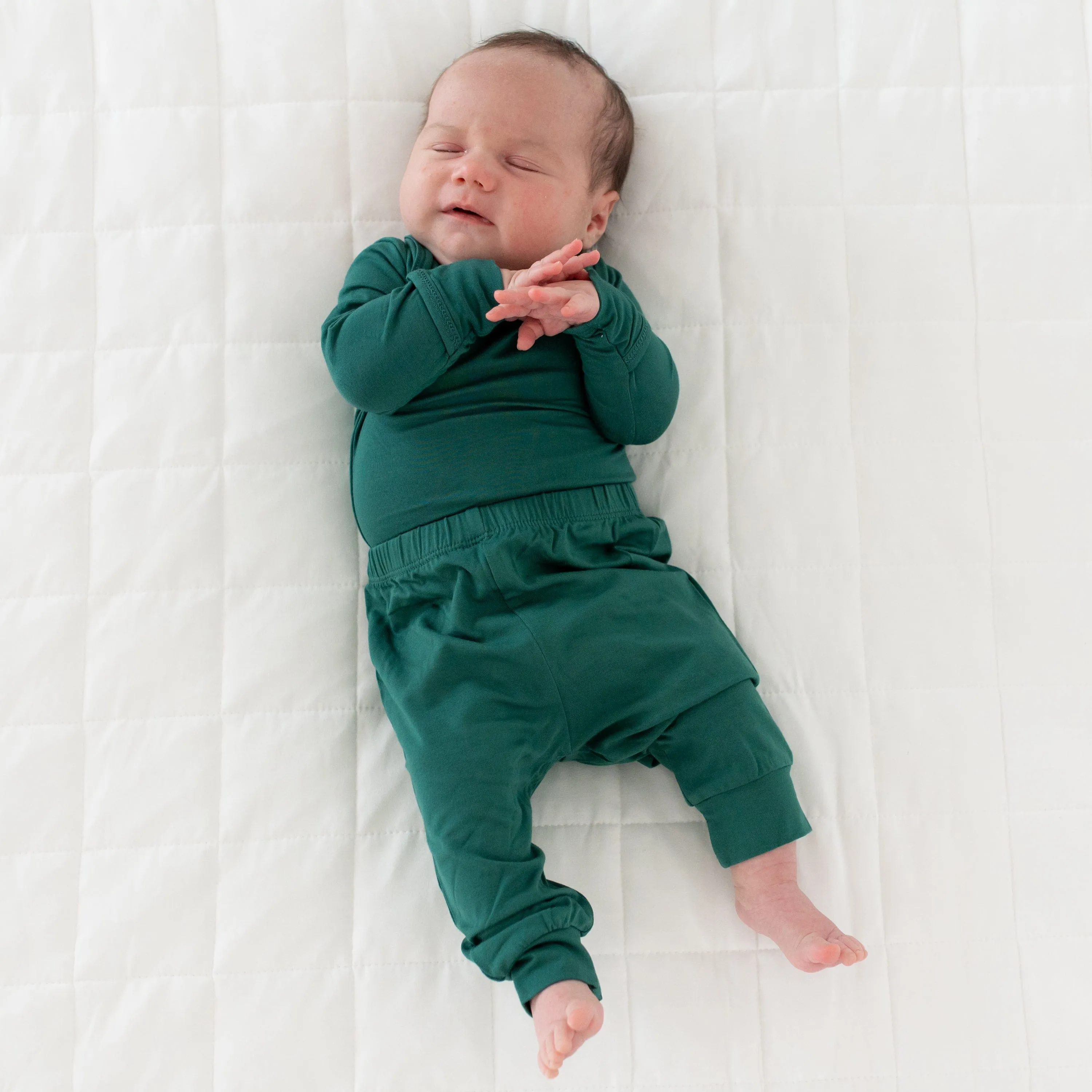 Long Sleeve Bodysuit in Emerald