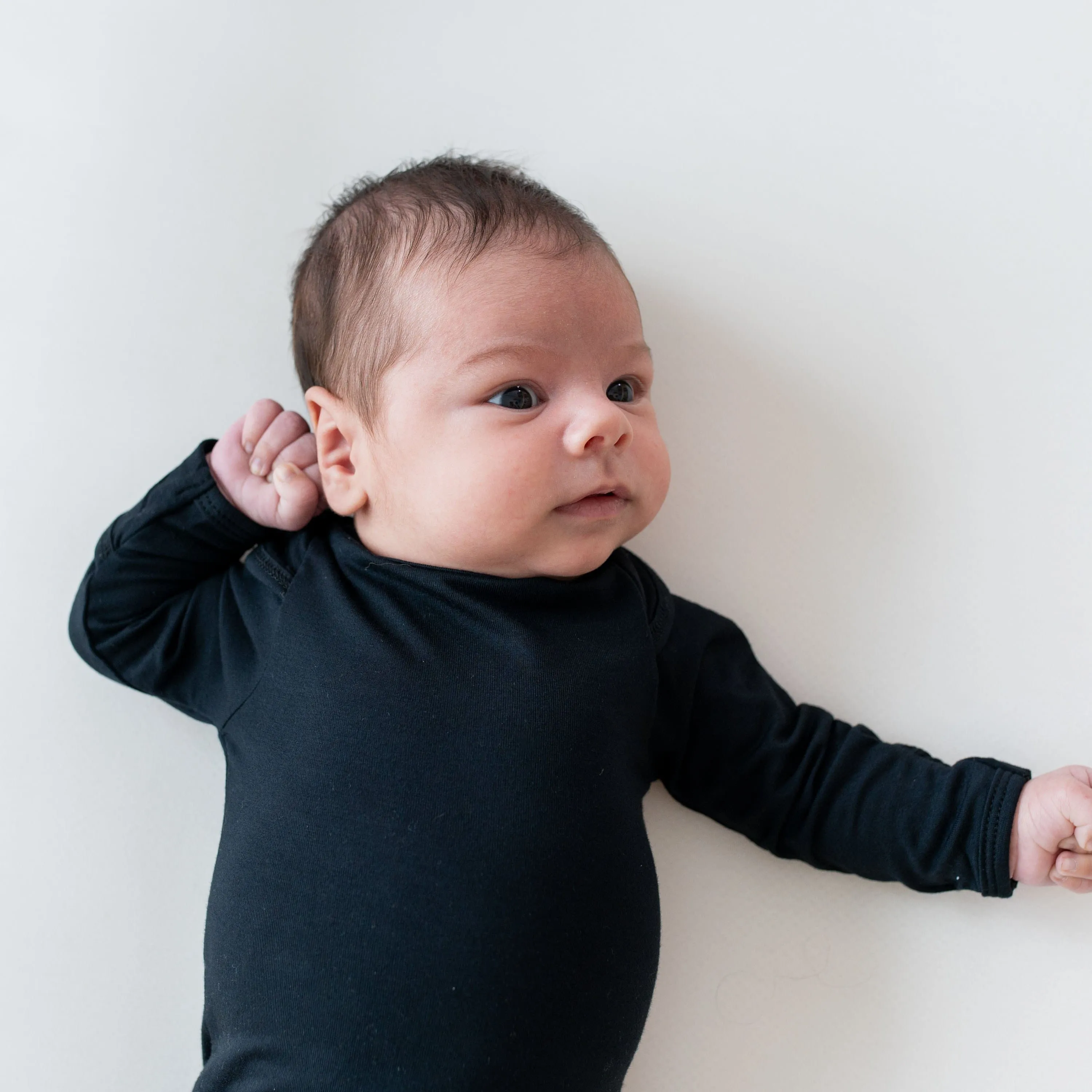 Long Sleeve Bodysuit in Midnight