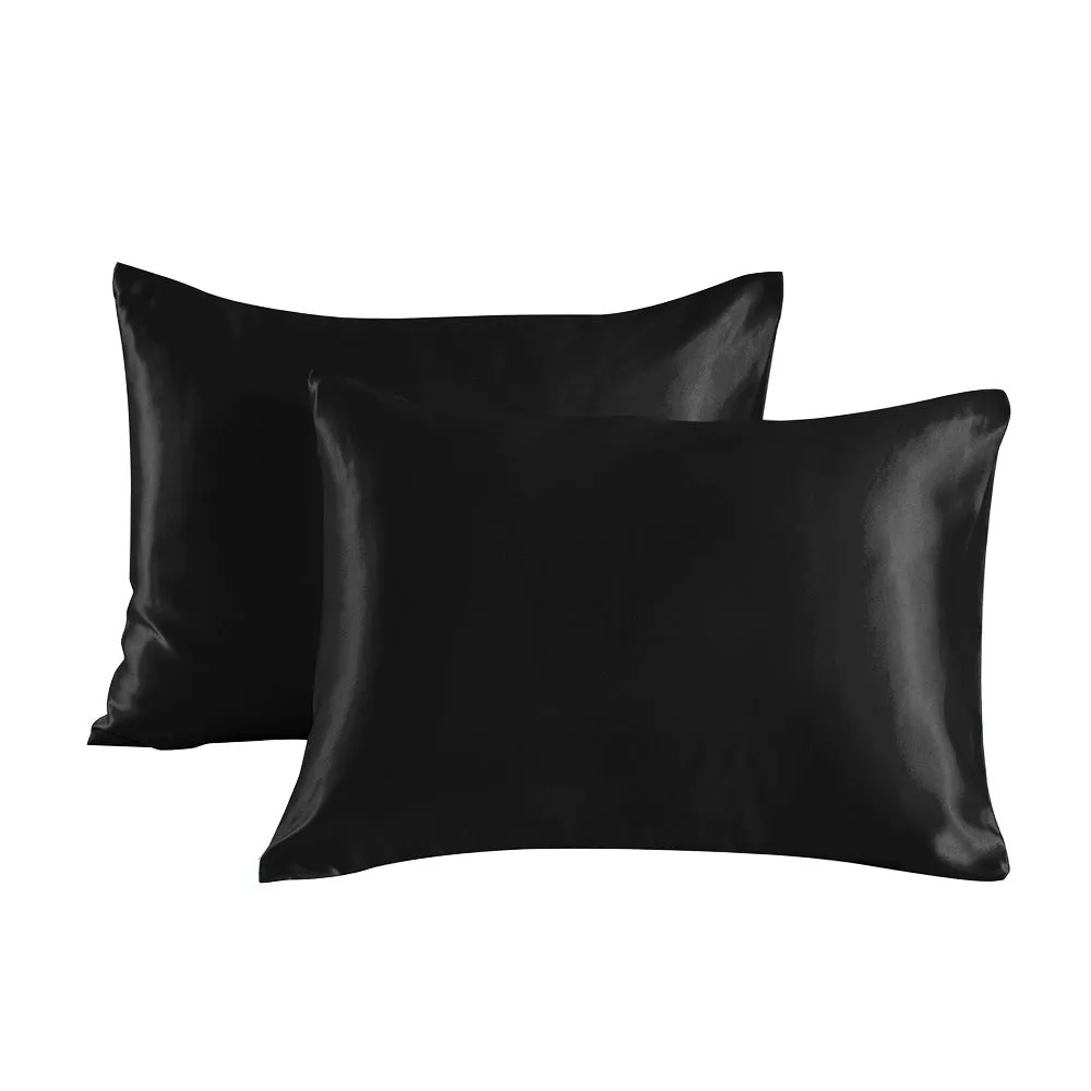 Luxury Soft Skin-Friendly Fabric Satin Pillowcase Set